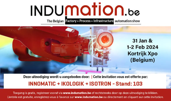 Ontmoet Isotron samen met onze partners Innomatic en Ikologik op Indumation 2024